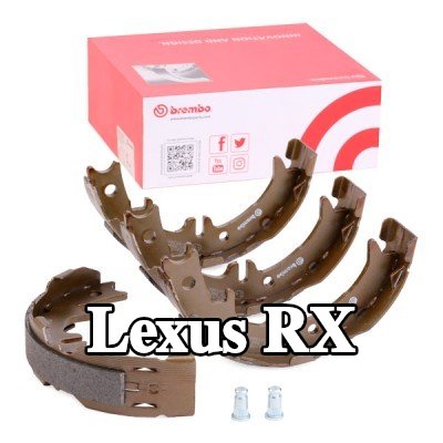 BREMBO أحذية فرامل اليد — 2004 Lexus Rx