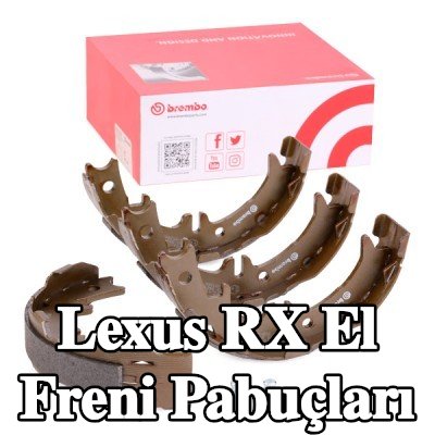 BREMBO El freni pabuçları — 2004 Lexus Rx