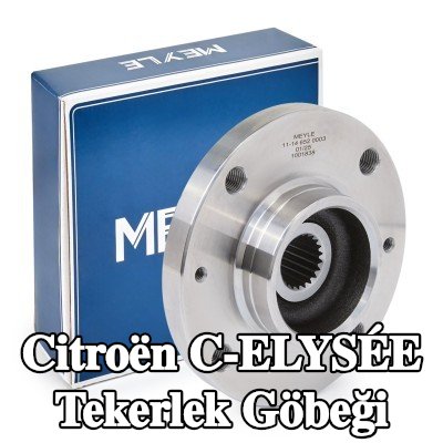 MEYLE Tekerlek Göbeği -ORİJİNAL Kalite, Ön Aks, tekerlek yatağı olmadan, sabitleme/montaj malzemesi olmadan — Citroën C-elysée