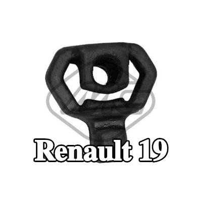 Metalcaucho مخمد مطاطي، كاتم الصوت — 1998 Renault 19