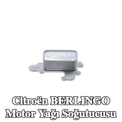 MAHLE Conta/sızdırmazlık elemanları ile motor yağı soğutucusu — Citroën Berlingo