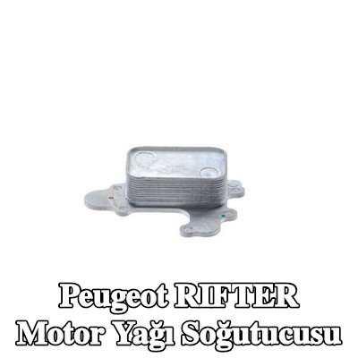 MAHLE Conta/sızdırmazlık elemanları ile motor yağı soğutucusu — Peugeot Rifter