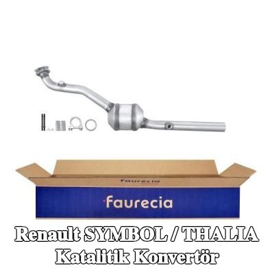 HELLA Montaj parçaları ile katalitik konvertör — Renault Symbol / Thalia