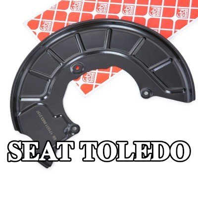 FEBI BILSTEIN لوحة دعم قرص الفرامل للمحور الأمامي الأيسر — 2004 SEAT Toledo