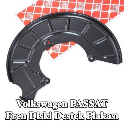 FEBI BILSTEIN Fren diski destek plakası Ön Aks Sol — 2012 Volkswagen Passat