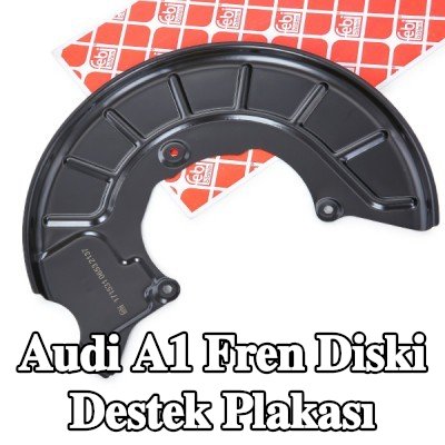 FEBI BILSTEIN Fren diski destek plakası Ön Aks Sol — 2011 Audi A1