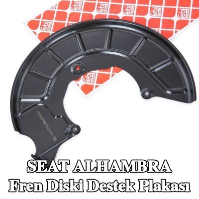 FEBI BILSTEIN Fren diski destek plakası Ön Aks Sol — SEAT Alhambra