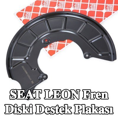 FEBI BILSTEIN Fren diski destek plakası Ön Aks Sol — 2012 SEAT Leon