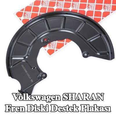 FEBI BILSTEIN Fren diski destek plakası Ön Aks Sol — Volkswagen Sharan