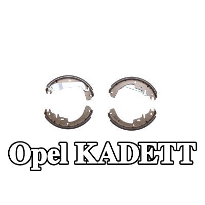HELLA مجموعة أحذية الفرامل مع ذراع فرامل اليد — Opel Kadett