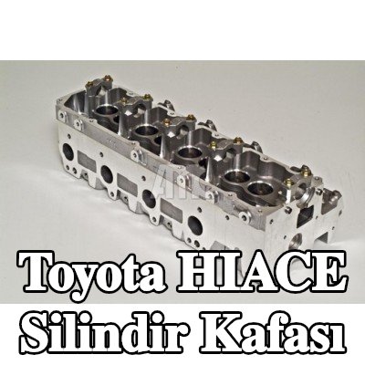 AMC Valf kılavuzları ile silindir kafası, valf yuvaları ve ön odacıklar, eksantrik mili (ler), valf yayları olmadan, valfsız — 2000 Toyota Hiace