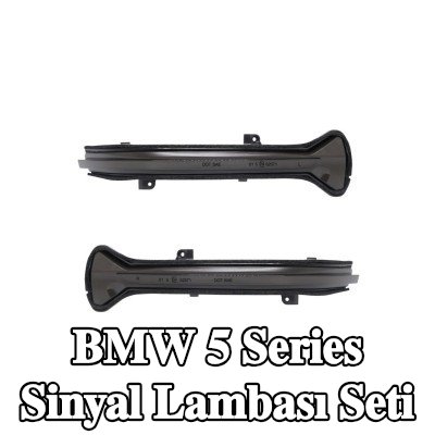 ABAKUS Sol dış ayna sinyal seti, Sağ dış ayna — BMW 5 Series