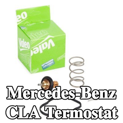 VALEO Termostat 83°C, conta/sızdırmazlık elemanları ile — 2016 Mercedes-Benz Cla