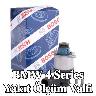BOSCH Yakıt ölçüm valfi Yüksek Basınçlı Pompa (düşük basınç tarafı), sabitleme/montaj malzemesi ile — BMW 4 Series