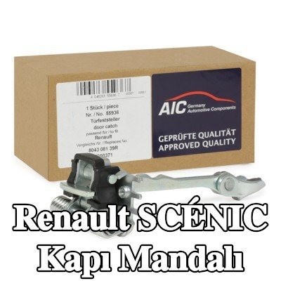 AIC Sol ön kapı mandalı, Sağ ön — 2012 Renault Scénic