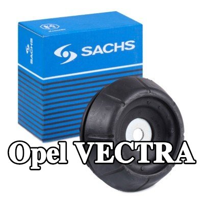 SACHS حامل الدعامة العلوية للمحور الأمامي الأيسر, المحور الأمامي الأيمن, بدون محمل كروي — 2002 Opel Vectra