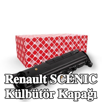 FEBI BILSTEIN Contalı/sızdırmazlık elemanlı külbütör kapağı — 2003 Renault Scénic