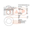 IAP QUALITY PARTS Piston segmanlı piston — Citroën C6 (3)