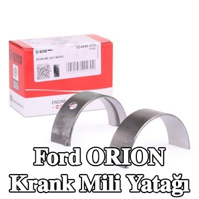 GLYCO Çelik tabanlı alüminyum alaşımlı krank mili yatağı — 1990 Ford Orion