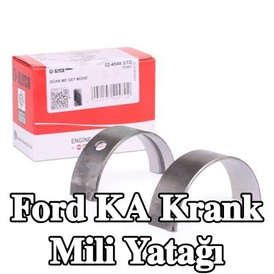 GLYCO Çelik tabanlı alüminyum alaşımlı krank mili yatağı — 2000 Ford Ka