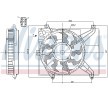 NISSENS Fan, radyatör 338mm, radyatör fan kapağı, direnç olmadan, kontrol ünitesi olmadan — Hyundai i10 (6)