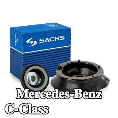 SACHS حامل الدعامة العلوية للمحور الأمامي الأيسر, المحور الأمامي الأيمن, مع محمل كروي مدمج — 2000 Mercedes-Benz C-Class