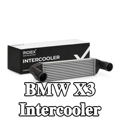 RIDEX Intercooler Çekirdek Boyutları: 540 x 157 x 62 mm — 2005 BMW X3