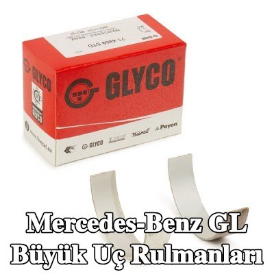 GLYCO Bronz kaplı çelik sırtlı büyük uç rulmanları — Mercedes-Benz Gl