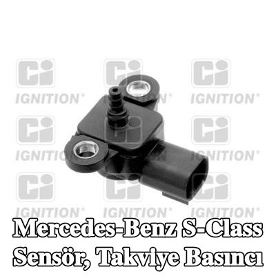 QUINTON HAZELL Sensör, takviye basıncı — 1992 Mercedes-Benz S-Class