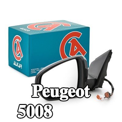 ALKAR مرآة جانبية يسرى, كهربائي — Peugeot 5008