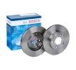 BOSCH Fren diski Dış Çap: 262mm, Havalandırmalı, Yağlanmış — Honda Integra (1)
