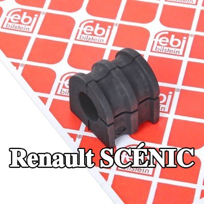 FEBI BILSTEIN جلبة قضيب مانع للانقلاب المحور الأمامي, 21mm — 2004 Renault Scénic