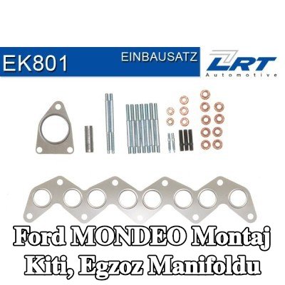 LRT Montaj Kiti, egzoz manifoldu — 2012 Ford Mondeo