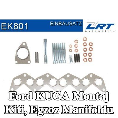 LRT Montaj Kiti, egzoz manifoldu — 2012 Ford Kuga