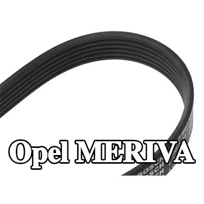 BOSCH حزام سيربنتين 1180mm, Number of ribs: 6 — 2012 Opel Meriva