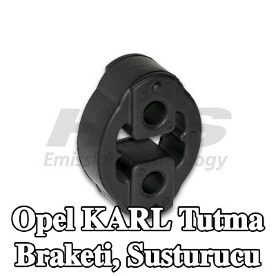 HJS Tutma braketi, susturucu — Opel Karl