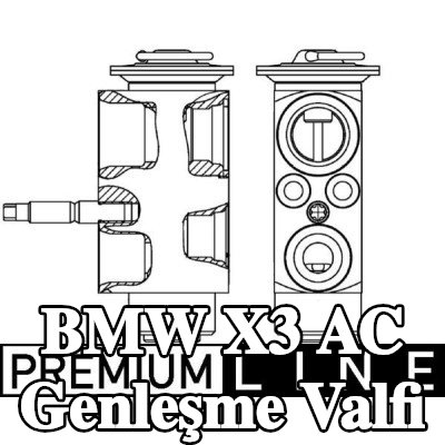 MAHLE AC genleşme valfi — 2011 BMW X3