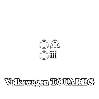 HJS طقم تركيب، المحول الحفاز الأساسي — Volkswagen Touareg