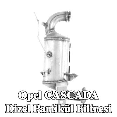 WALKER Montaj parçaları ile birlikte dizel partikül filtresi — 2014 Opel Cascada