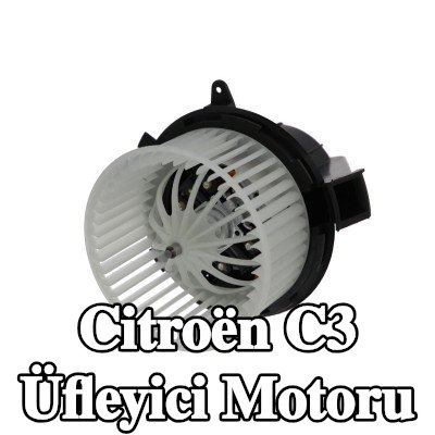 VALEO Entegre regülatörsüz fan motoru — 2012 Citroën C3