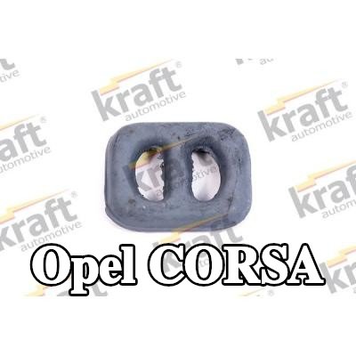 KRAFT مخمد مطاطي، كاتم الصوت — 1990 Opel Corsa