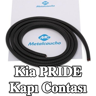 Metalcaucho Kapı contası — Kia Pride