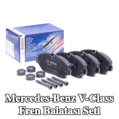 BOSCH Fren balatası seti 20, 8mm, montaj kılavuzu ile — Mercedes-Benz V-Class