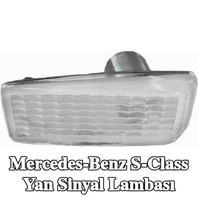 DIEDERICHS Yan sinyal lambası yanal montaj, beyaz — 1999 Mercedes-Benz S-Class
