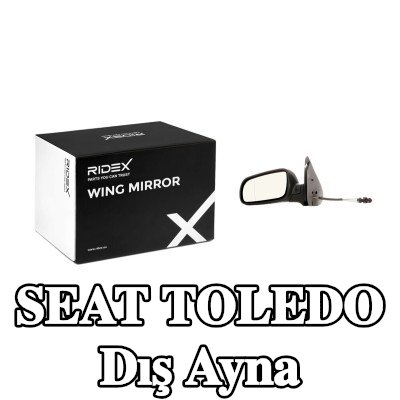 RIDEX Sol yan ayna — 2002 SEAT Toledo