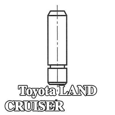FRECCIA أدلة الصمامات — Toyota Land Cruiser