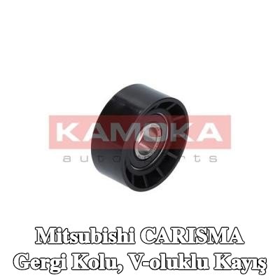 KAMOKA Gergi kolu, Sabitleme/montaj malzemeli V-kanallı kayış, tavan rayları ile — 1996 Mitsubishi Carisma