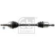 FEBI BILSTEIN Tahrik mili Ön Aks Sol, somunlu — 2002 Nissan Micra (2)
