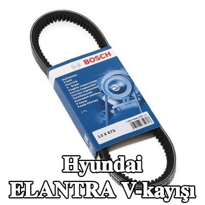 BOSCH V-kayışı 675mm — Hyundai Elantra