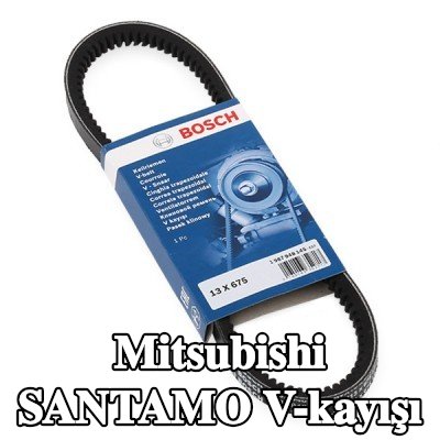 BOSCH V-kayışı 675mm — Mitsubishi Santamo